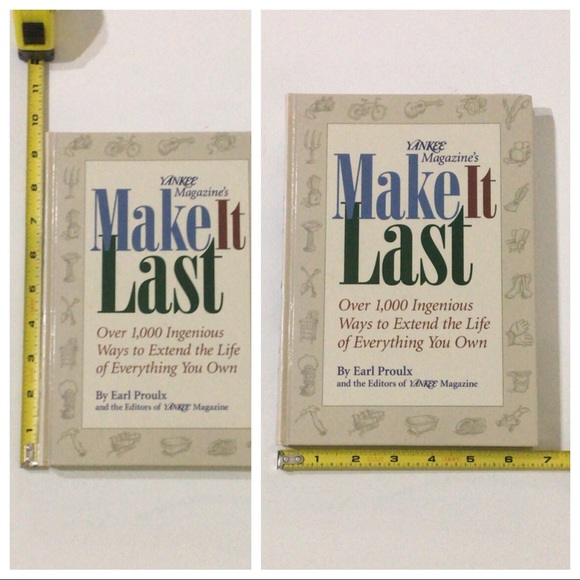 “Make It Last” Book ~Earl Proulx & Yankee Magazine - Picture 8 of 8